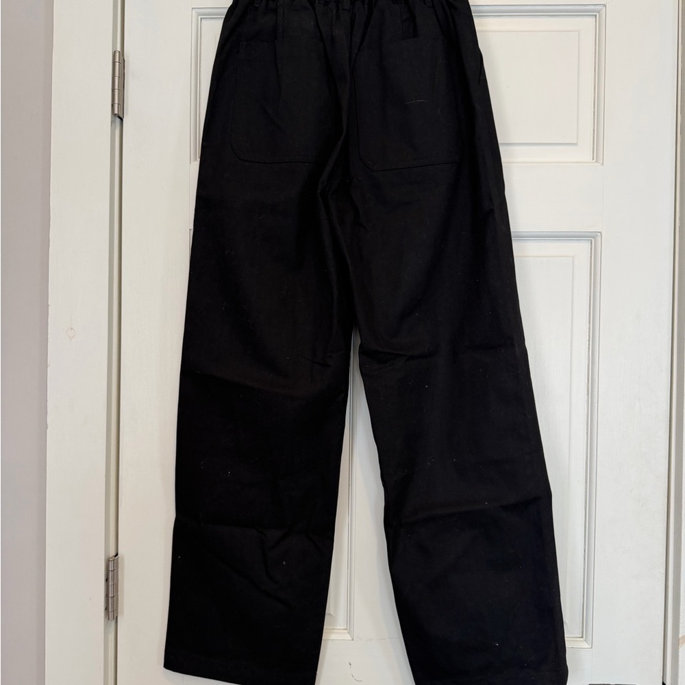 havehad Womens Black Wide-Leg Dress Pants Trousers - Picture 3 of 4